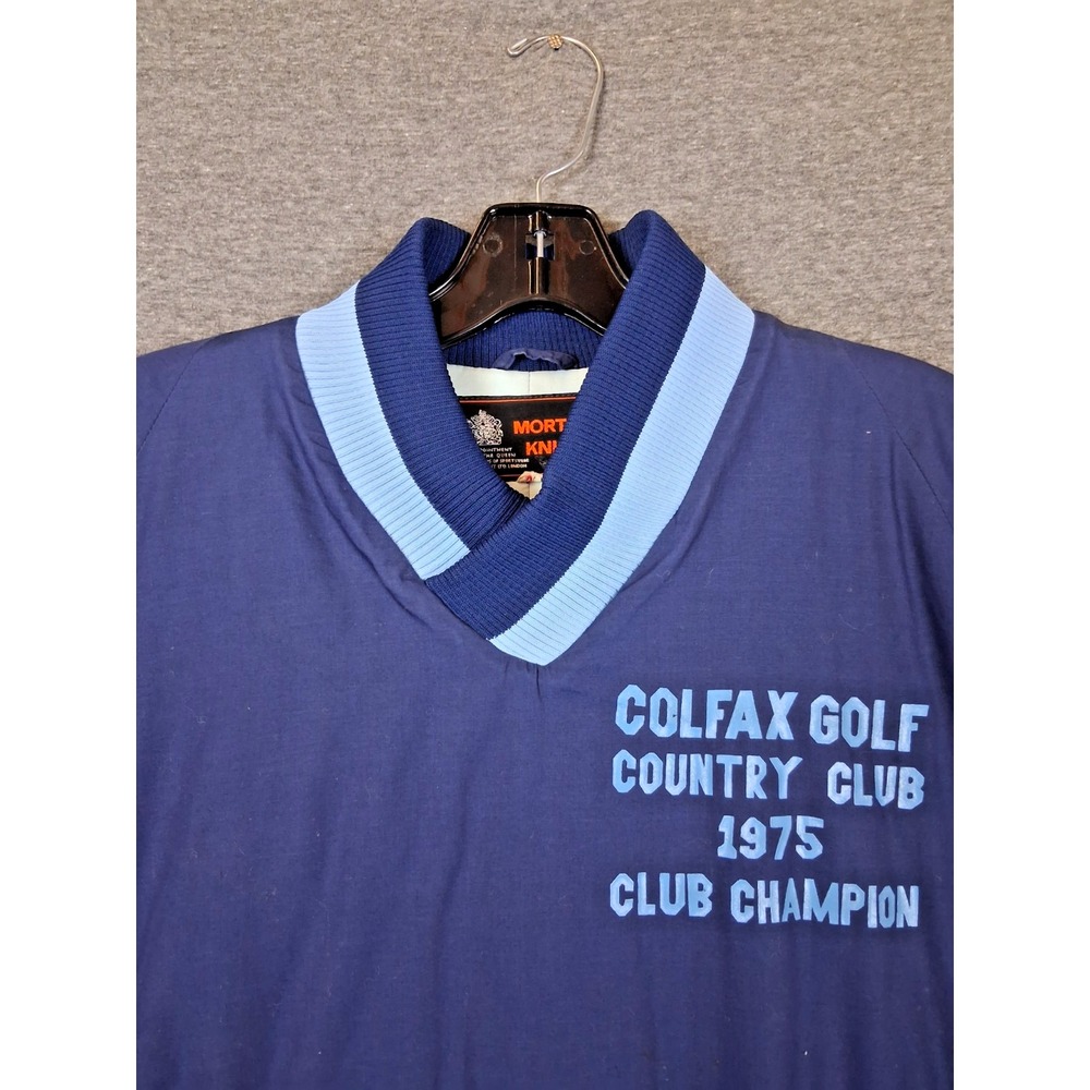 VTG Morton Knight Jacket M Blue Colfax Country Club 1975 Champion Royal Warrant